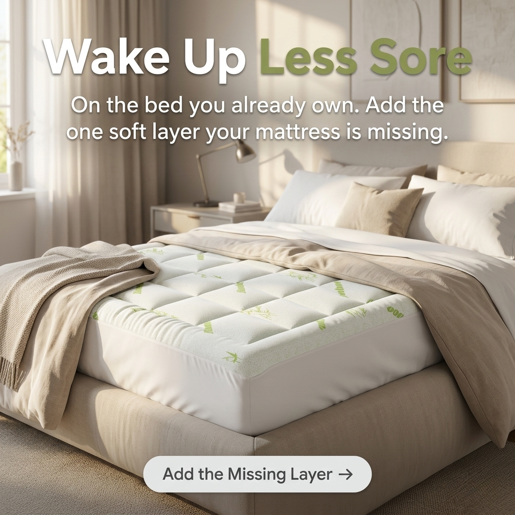 NevRoy™ Bamboo Mattress Topper
