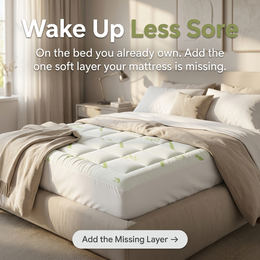 NevRoy™ Bamboo Mattress Topper