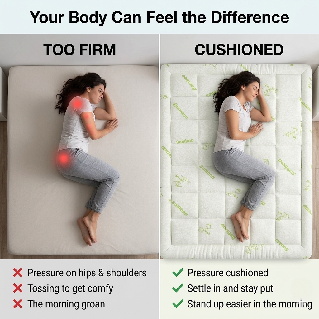 NevRoy™ Bamboo Mattress Topper