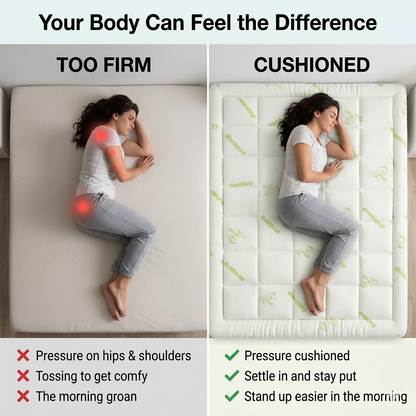 NevRoy™ Bamboo Mattress Topper