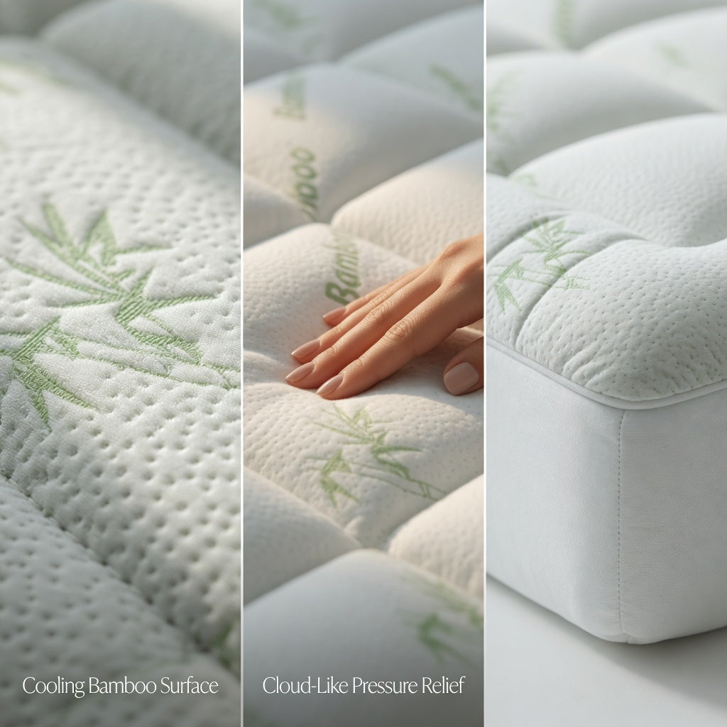 NevRoy™ Bamboo Mattress Topper