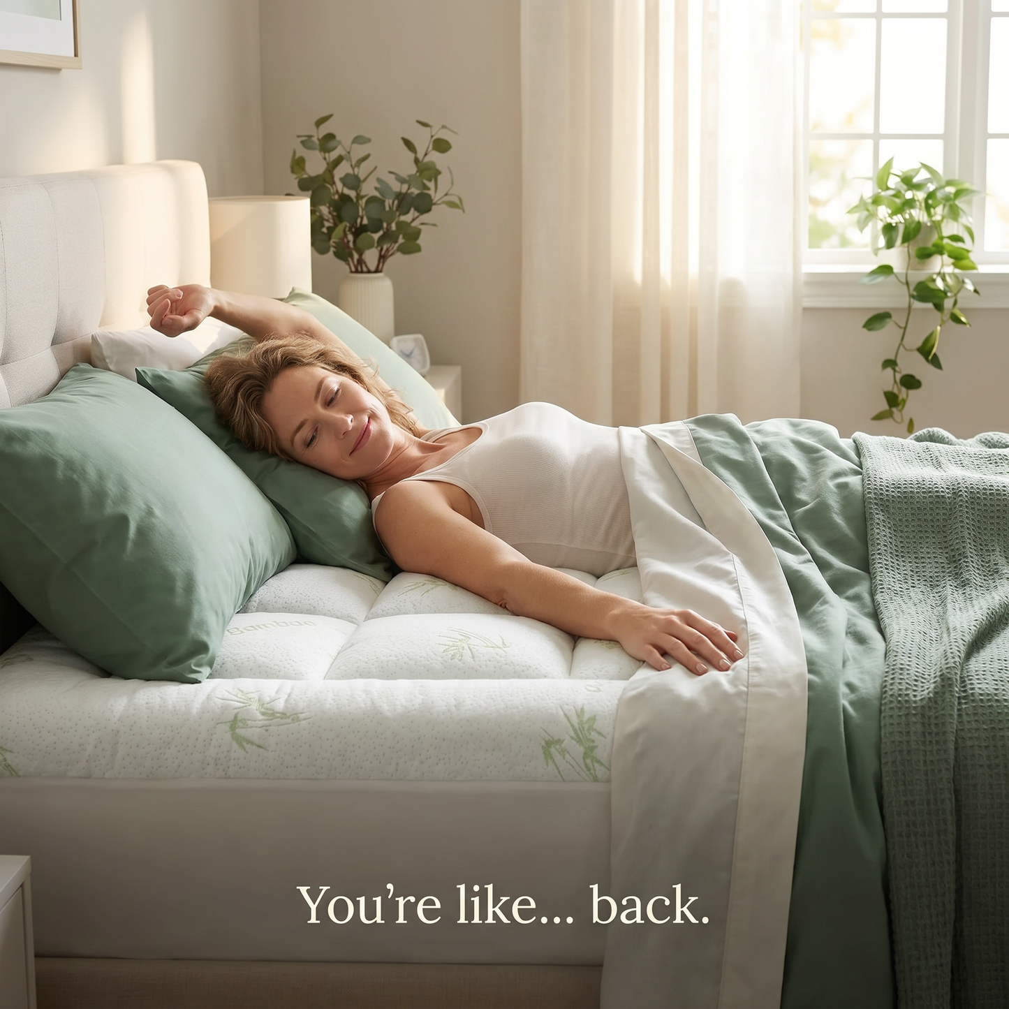 NevRoy™ Bamboo Mattress Topper