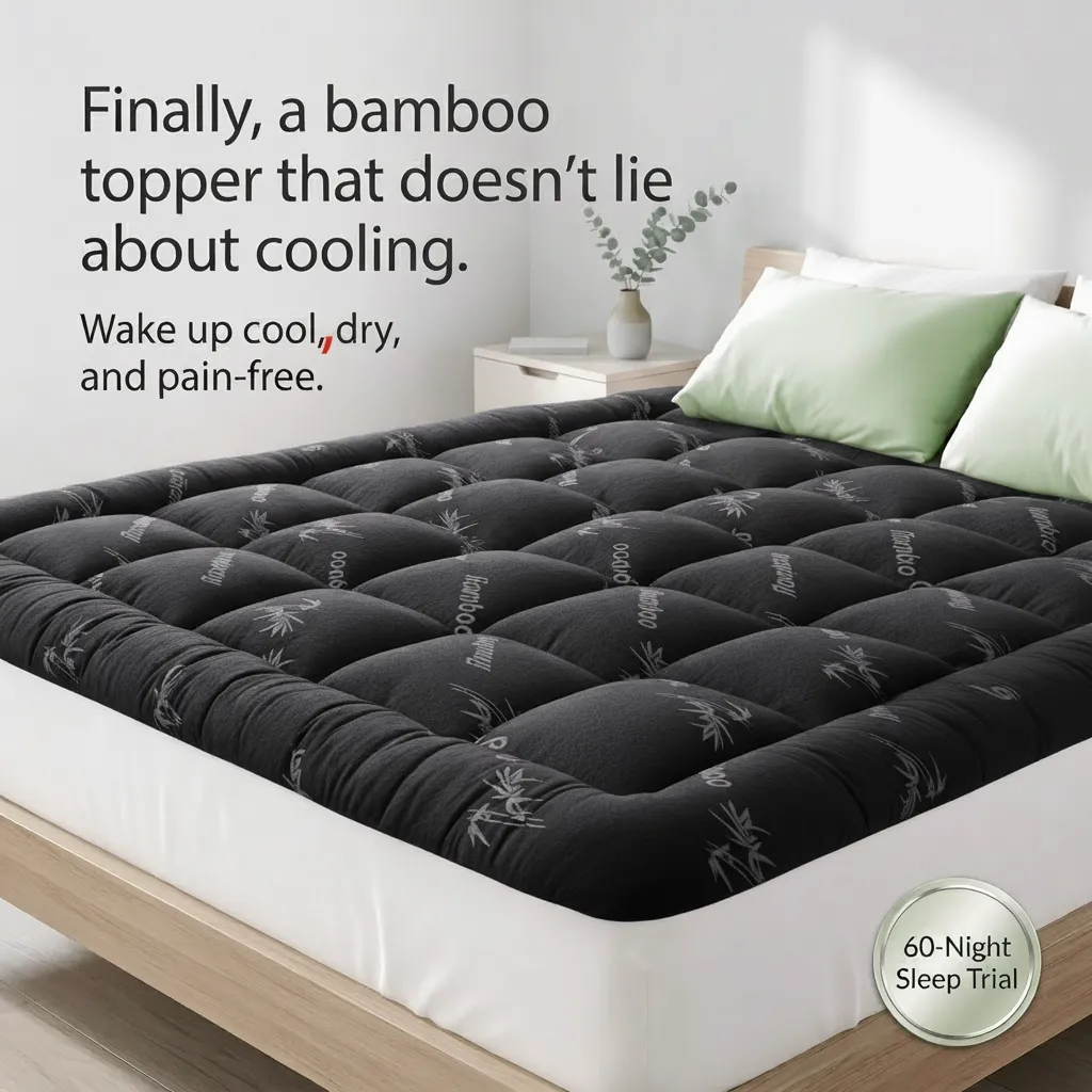 NevRoy™ Bamboo Mattress Topper